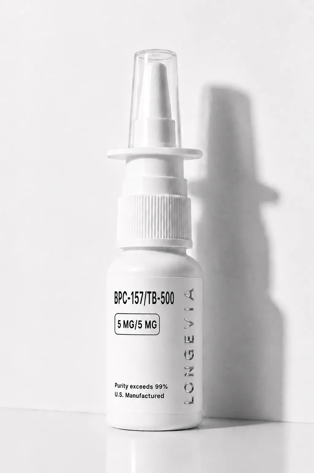 BPC-157 / TB-500 5mg/5mg & 10mg/10mg Spray research peptide vial, photo 1 of 2